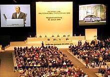 Porsche-Hauptversammlung in Stuttgart. Foto: UnitedPictures